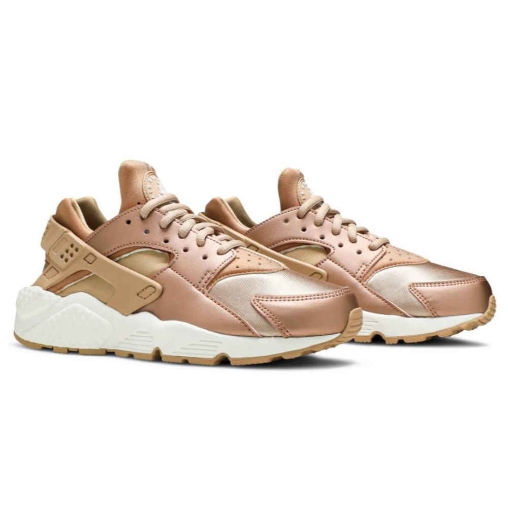 Nike Huarache Air Rose Gold Women Sneakers Size 8